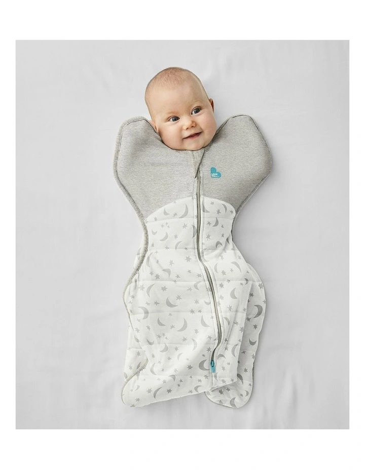 Swaddle Up 3.5T Quilted Stretch Cotton Moonlight White image 2