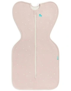 Stretch Cotton Twinkle Up 1.0T Swaddle in Pink