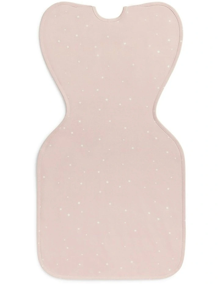 Stretch Cotton Twinkle Up 1.0T Swaddle in Pink image 2