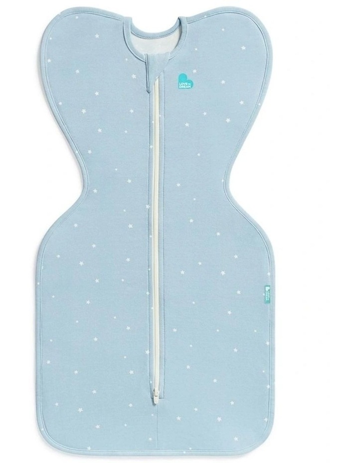 Swaddle Up 1.0T Stretch Cotton Twinkle Powder in Blue image 1