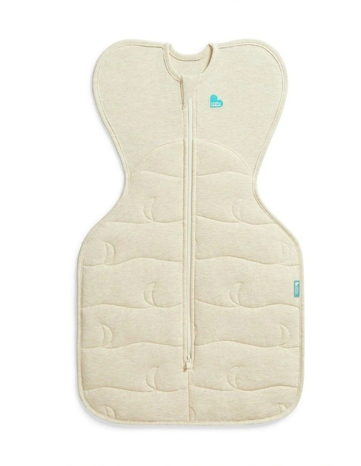 Swaddle Up 3.5T Quilted Stretch Cotton in Oatmeal image 1
