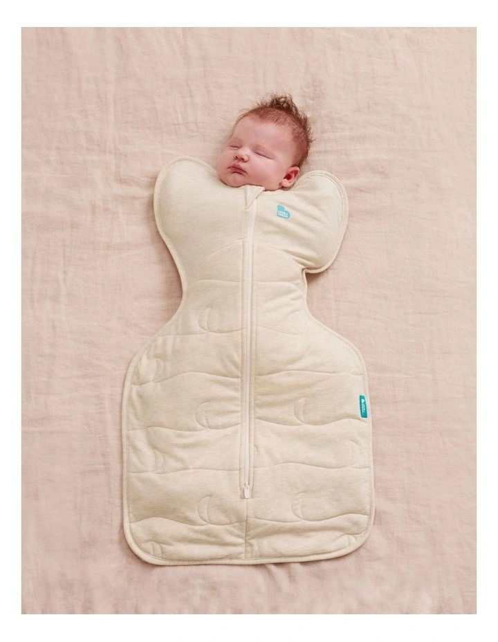 Swaddle Up 3.5T Quilted Stretch Cotton in Oatmeal image 2