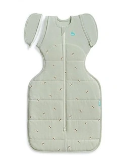 Transition Bag 2.5T Quilted Stretch Cotton Bees in Olive