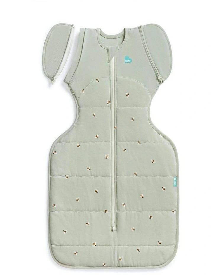 Transition Bag 2.5T Quilted Stretch Cotton Bees in Olive image 1