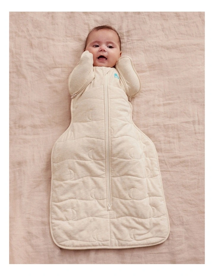 Transition Bag 3.5T Quilted Stretch Cotton in Oatmeal image 3