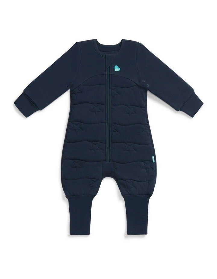 Sleep Suit 3.5T Quilted Stretch Cotton in Navy image 1
