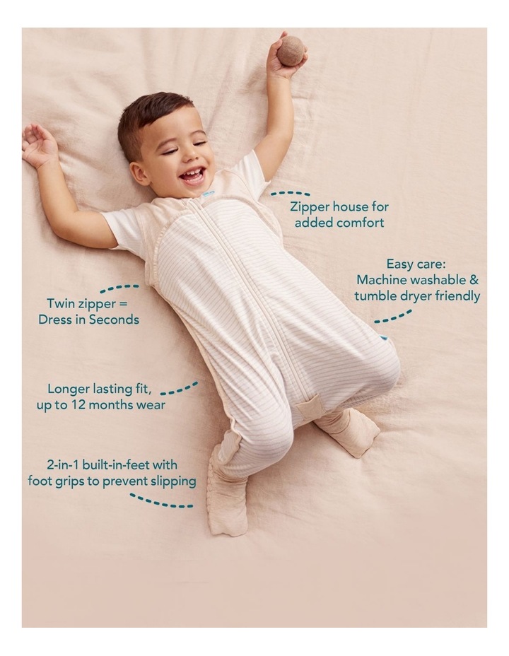 Sleep Suit 3.5T Quilted Stretch Cotton in Navy image 4