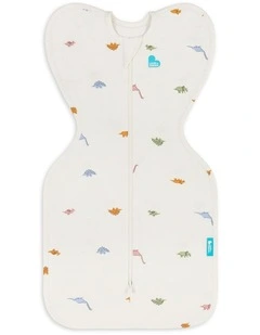 1.0T Stretch Cotton Dinosnore Swaddle Up in Cream