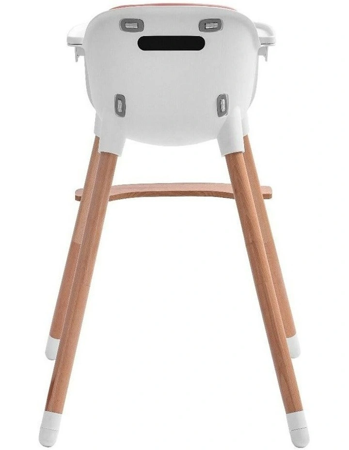 Amelia 2-in-1 Timber Highchair in Pink image 7