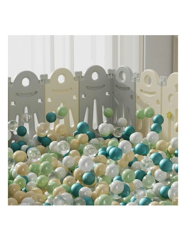 Anti-Press Pit Ocean Ball 7cm 100 Pieces in Kiwi image 2