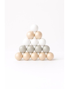Anti-Press Pit Ocean Ball 200 Pieces 7cm in Gold