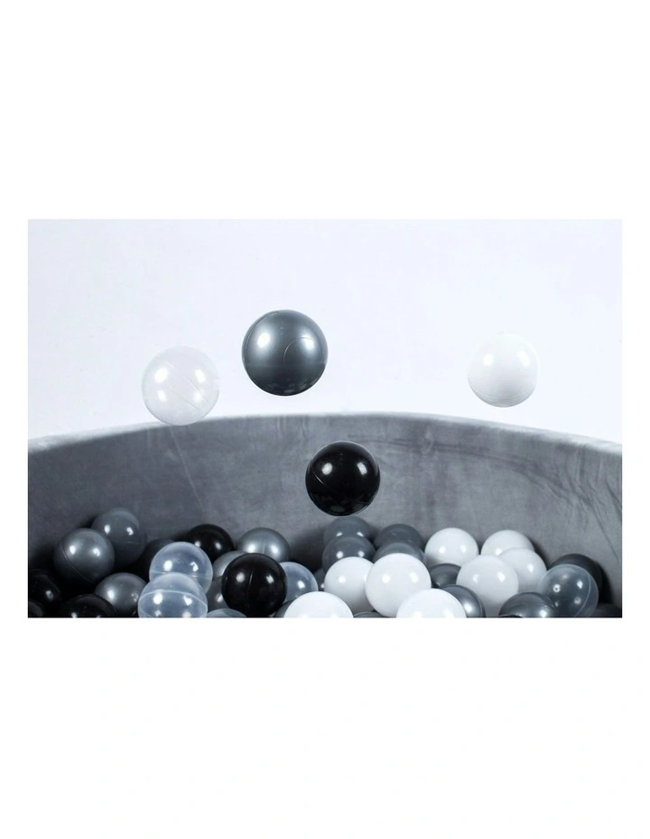Alexander Round Ball Pit in Grey image 2