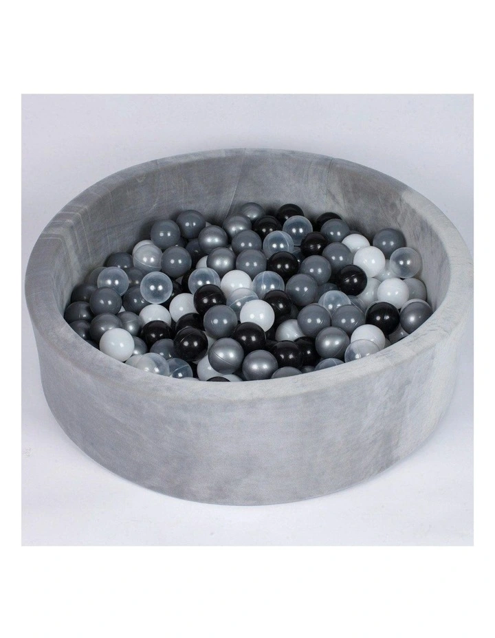 Alexander Round Ball Pit in Grey image 3