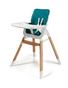 Ellie 2 in 1 Bar Stool Highchair in Aqua