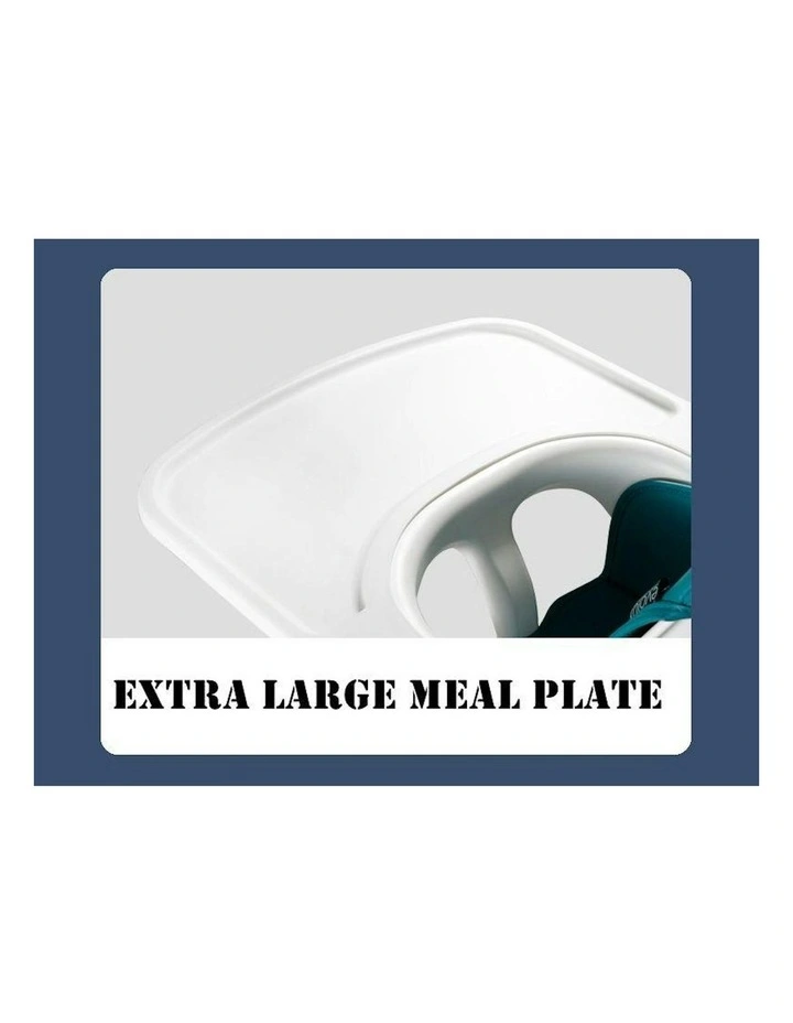 Ellie 2 in 1 Bar Stool Highchair in Aqua image 4
