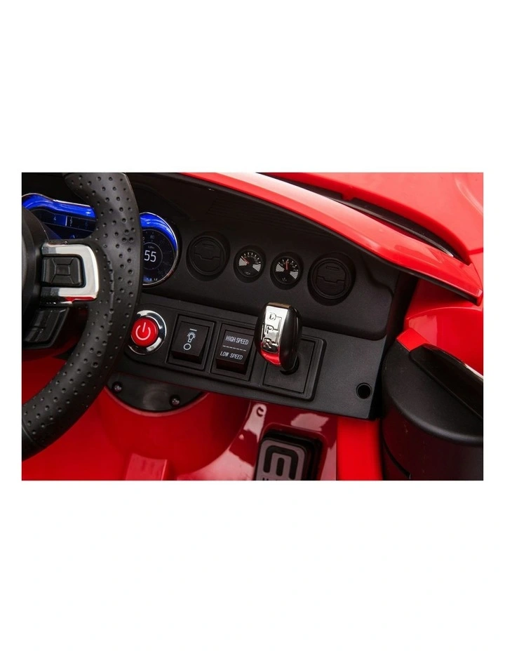 Licensed Red Ford Mustang Ride On Car image 3