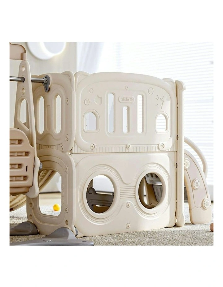 All 4 Kids Joyce Baby Slider and Swing Play Center with Easel image 3