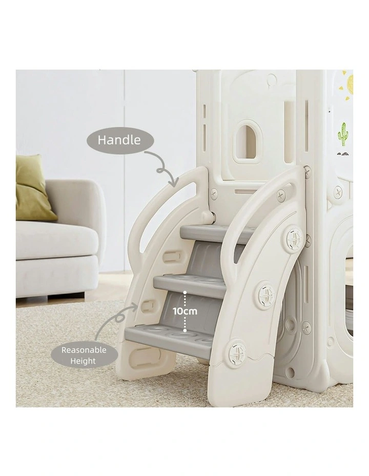 All 4 Kids Joyce Baby Slider and Swing Play Center with Easel image 6