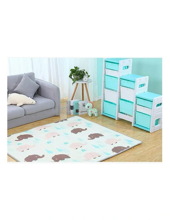 Hannah Combined Storage Unit in Blue image 3