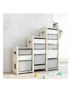 Hannah Combined Storage Unit in Grey