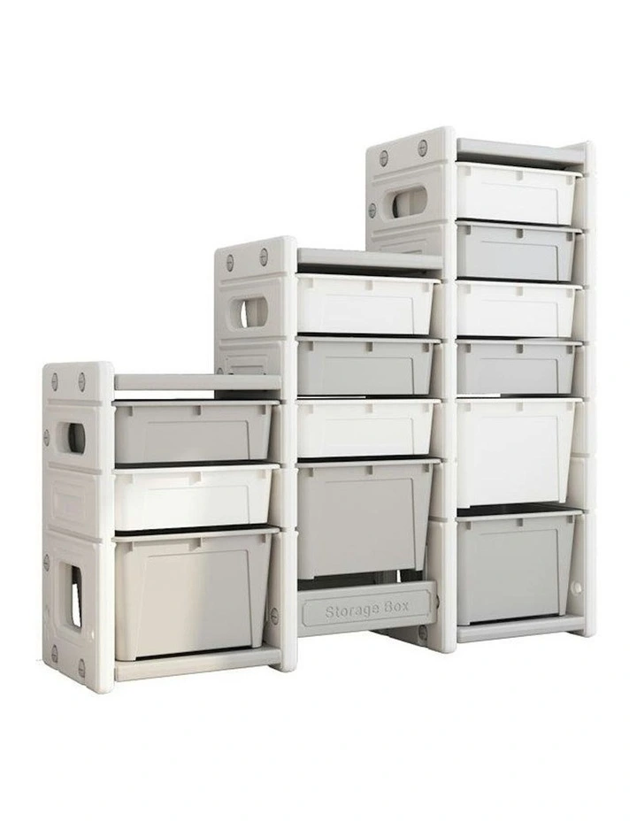 Hannah Combined Storage Unit in Grey image 4