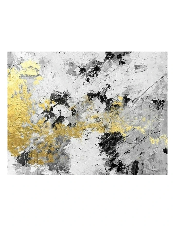 Modern Abstract Oil Hand Painted Wall Art With Frame 017 in Multi image 6