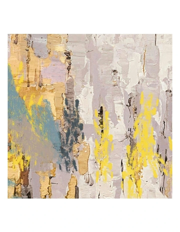 Modern Abstract Oil Hand Painted Wall Art With Frame 018 in Multi image 6