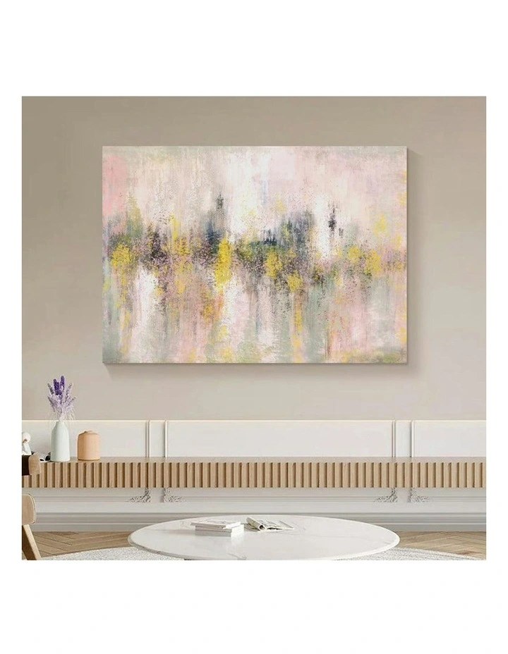 Modern Abstract Oil Hand Painted Wall Art With Frame 019 in Multi image 1