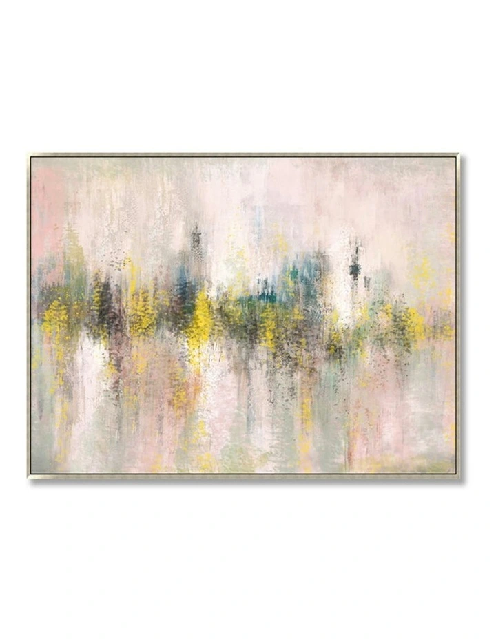 Modern Abstract Oil Hand Painted Wall Art With Frame 019 in Multi image 4