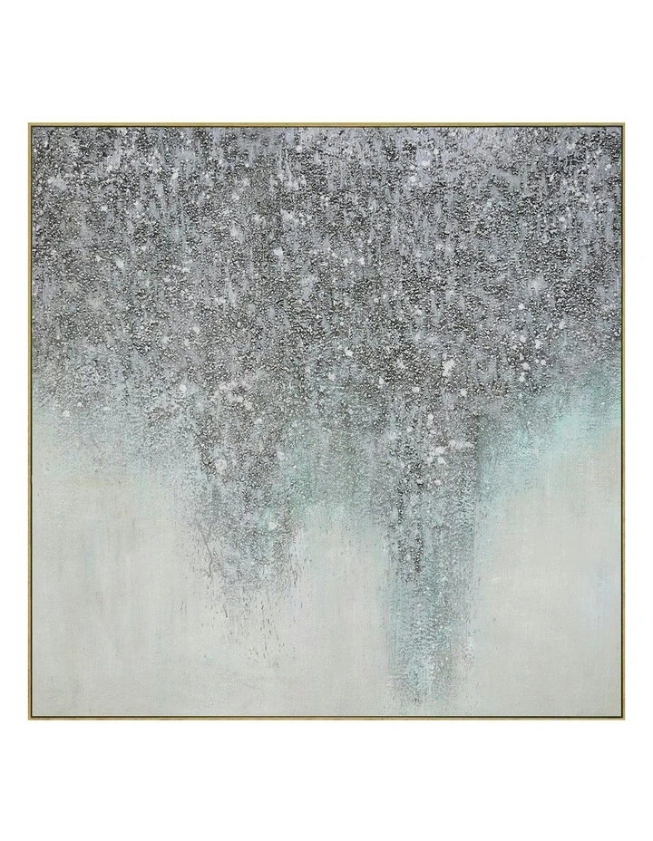 Modern Abstract Oil Hand Painted Wall Art With Frame 004 in Multi image 1