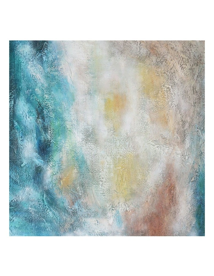 Modern Abstract Oil Hand Painted Wall Art With Frame 005 in Multi image 2