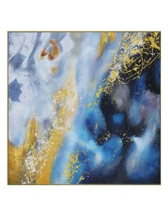 Modern Abstract Oil Hand Painted Wall Art With Frame 008 in Multi