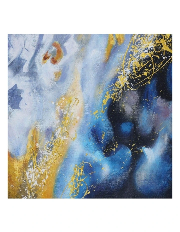 Modern Abstract Oil Hand Painted Wall Art With Frame 008 in Multi image 2