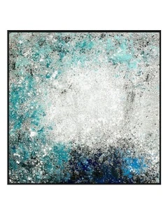 Modern Abstract Oil Hand Painted Wall Art With Frame 013 in Multi