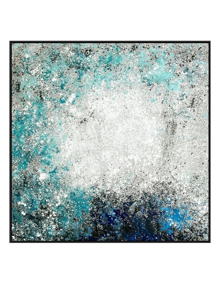Modern Abstract Oil Hand Painted Wall Art With Frame 013 in Multi image 1
