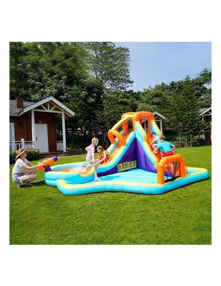 Air My Fun Climb Time Jumping Castle in Multi image 5