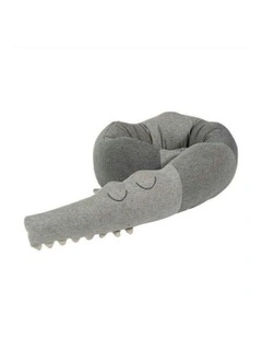 Alligator Baby Cot Bumper Flush Toy 185cm in Multi