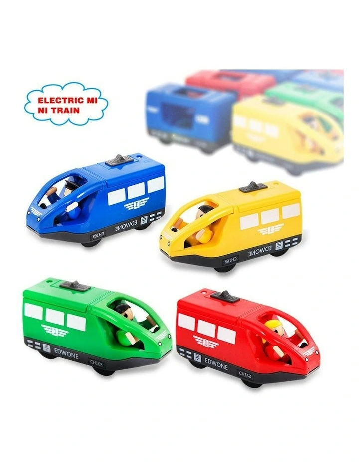 90 Pieces Train Set With Table in Multi image 5