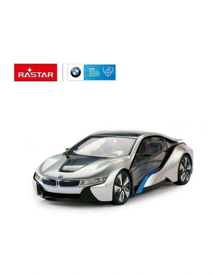 Licensed 1:14 Radio Control Car - BMW I8 With Interior Light image 4