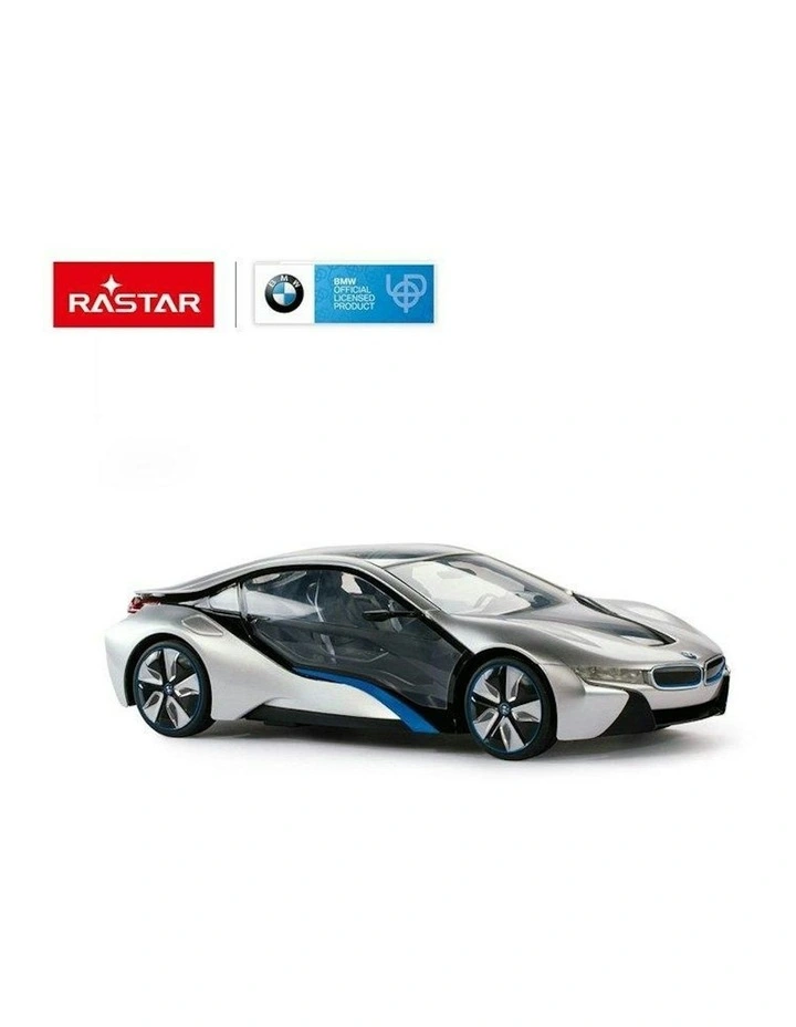 Licensed 1:14 Radio Control Car - BMW I8 With Interior Light image 5