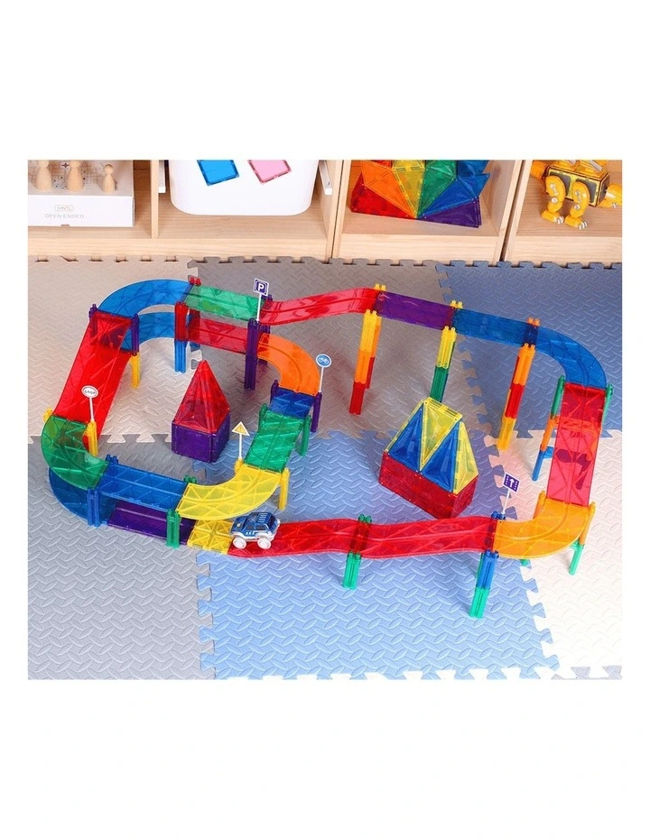 Magnetic Car Track Set 52 Pieces image 4