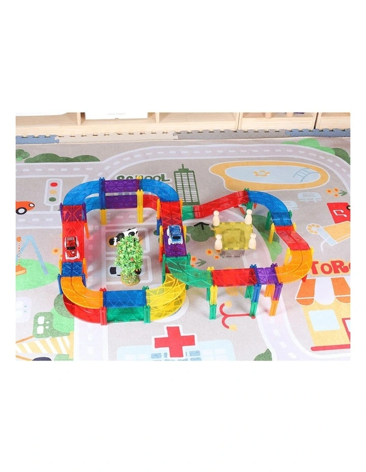 Magnetic Car Track Set 108 Pieces image 5