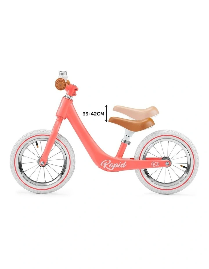 Lightweight Rapid Balance Bike in Rose image 7