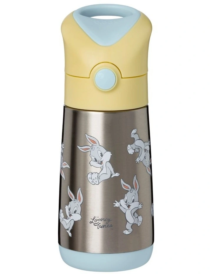 Insulated Drink Bottle Looney Tunes 350ml in Yellow image 1