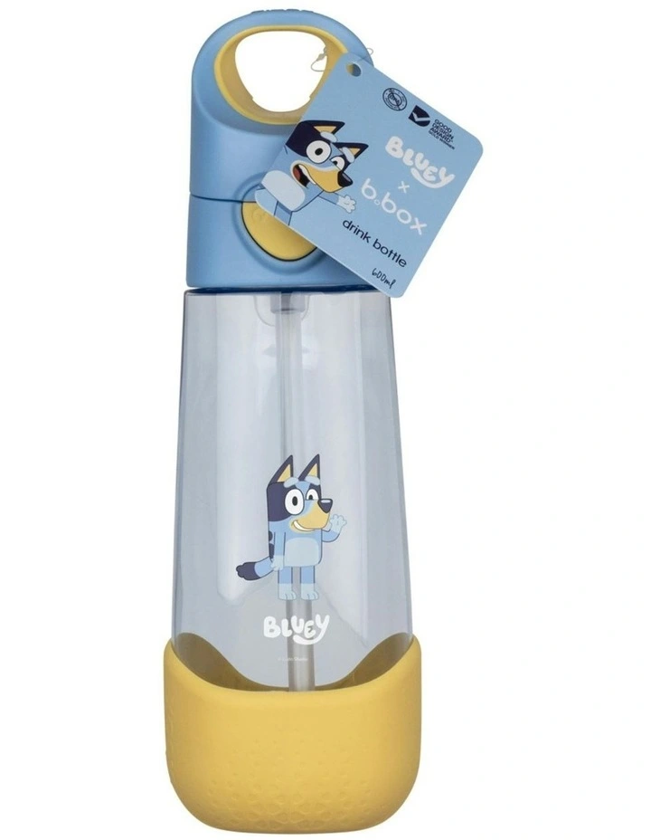 Tritan Drink Bottle 600ml in Blue image 1