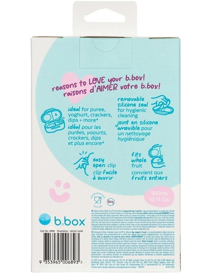 Snackbox in Lemon image 5