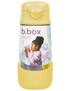 Sport Spout Bottle 450ml in Lemon Twist