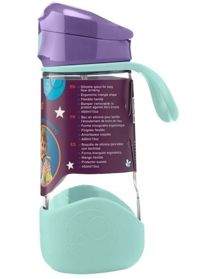 Sport Spout Bottle 450ml in Lilac Pop image 2