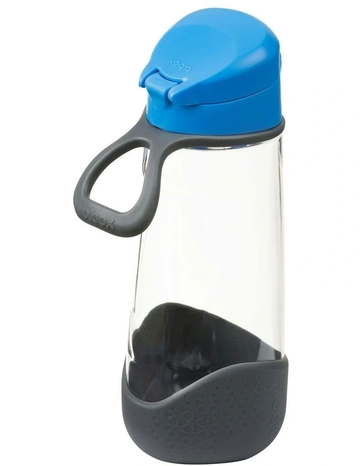 Sport Spout Bottle 600ml in Blue Slate image 5