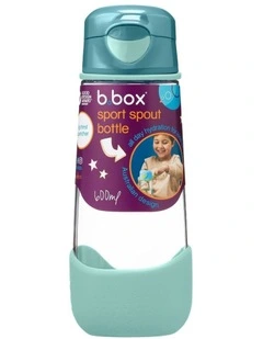 Sport Spout Bottle 600ml in Emerald Forest